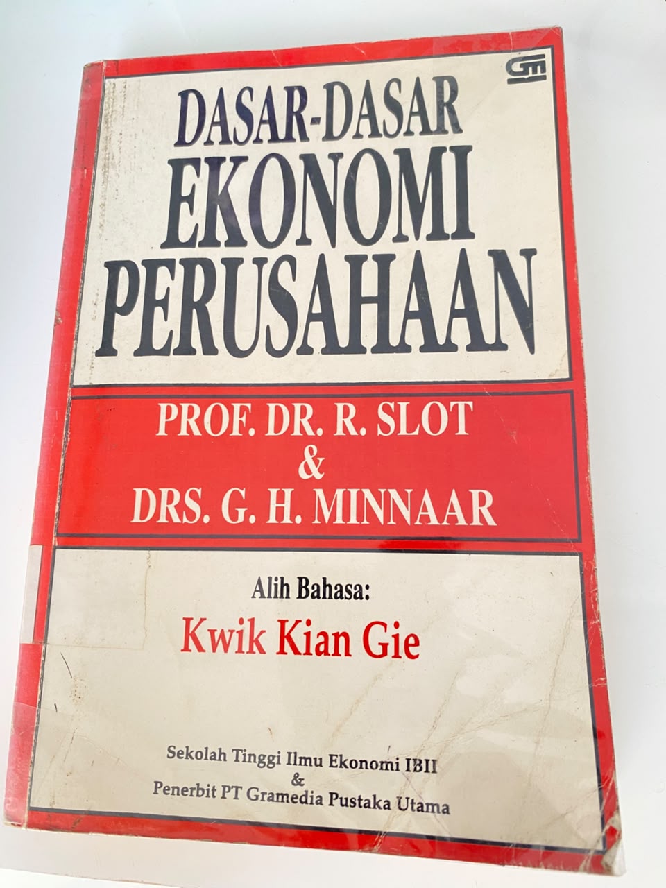 Dasar-Dasar Ekonomi Perusahaan