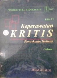 Keperawatan kritis  pendekatan holistik volume II