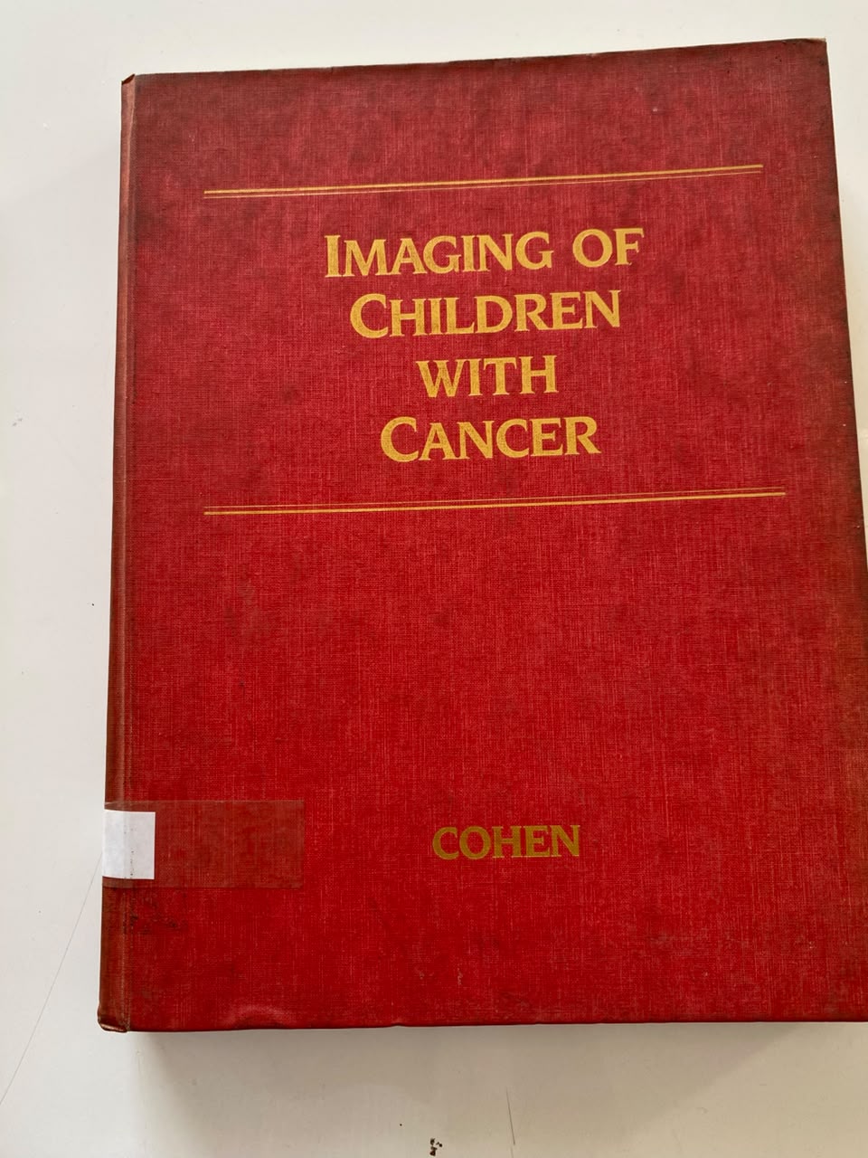 Imaging of children with cancer