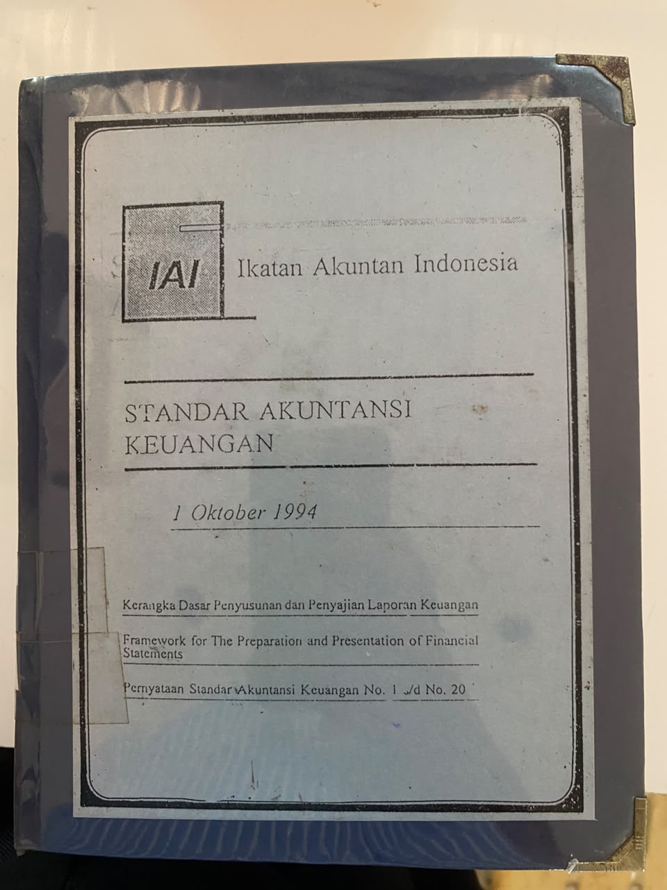 Standar Akuntansi Keuangan