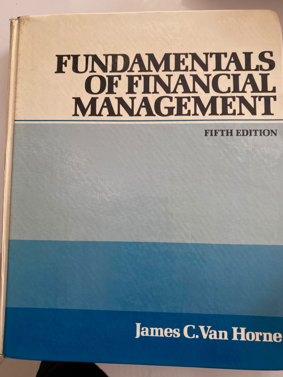 Fudmentals Of Finacial Management