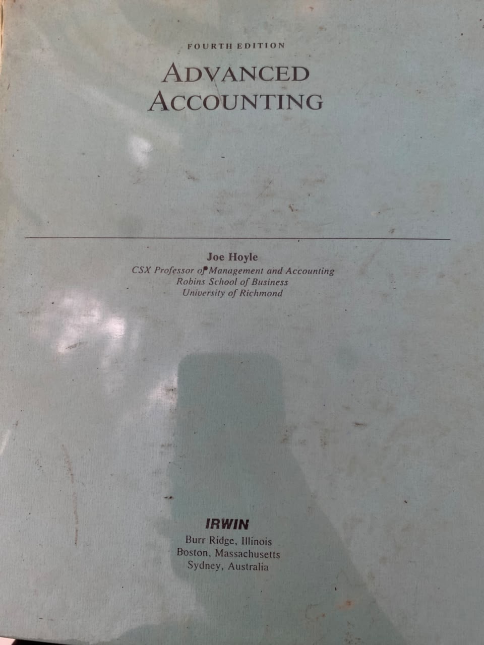 Advanced Accounting