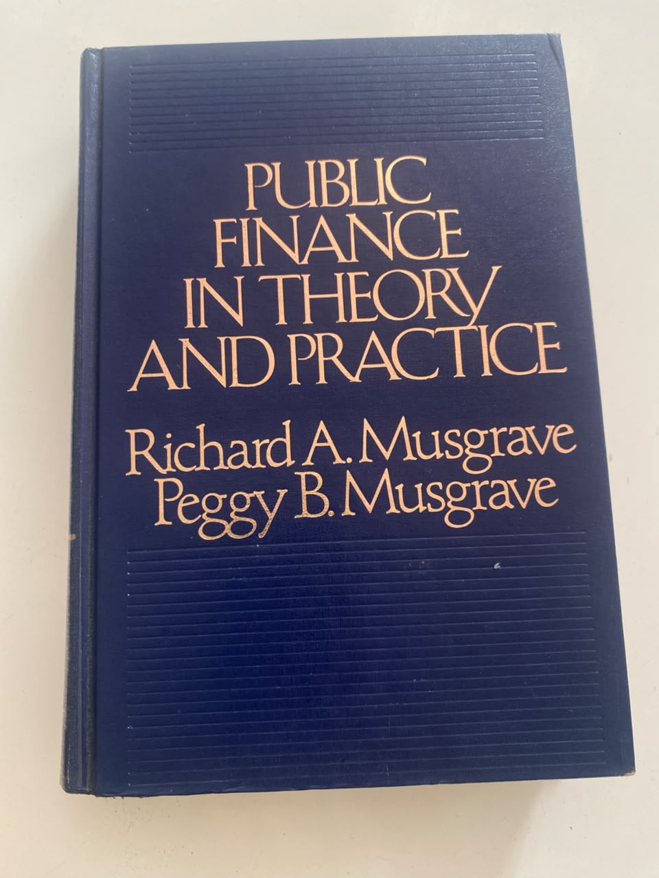 Public Finance In Theory And Practice