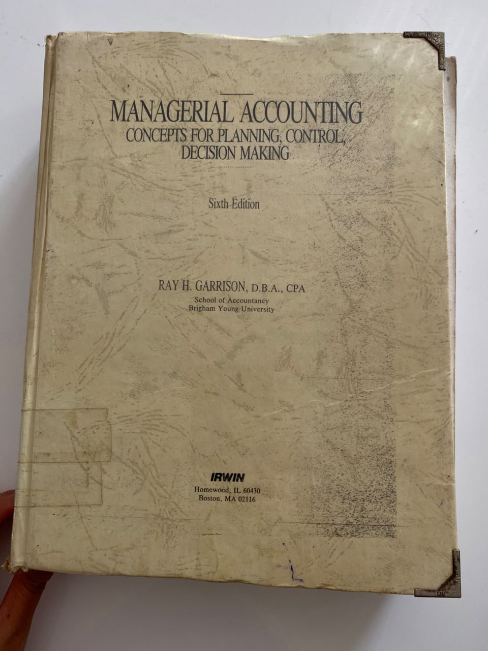 Managerial Accounting